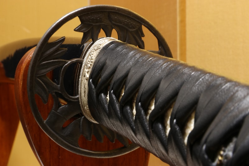 現代刀 筑州住國治作 二尺四寸六分 打刀拵入 - Photo 8