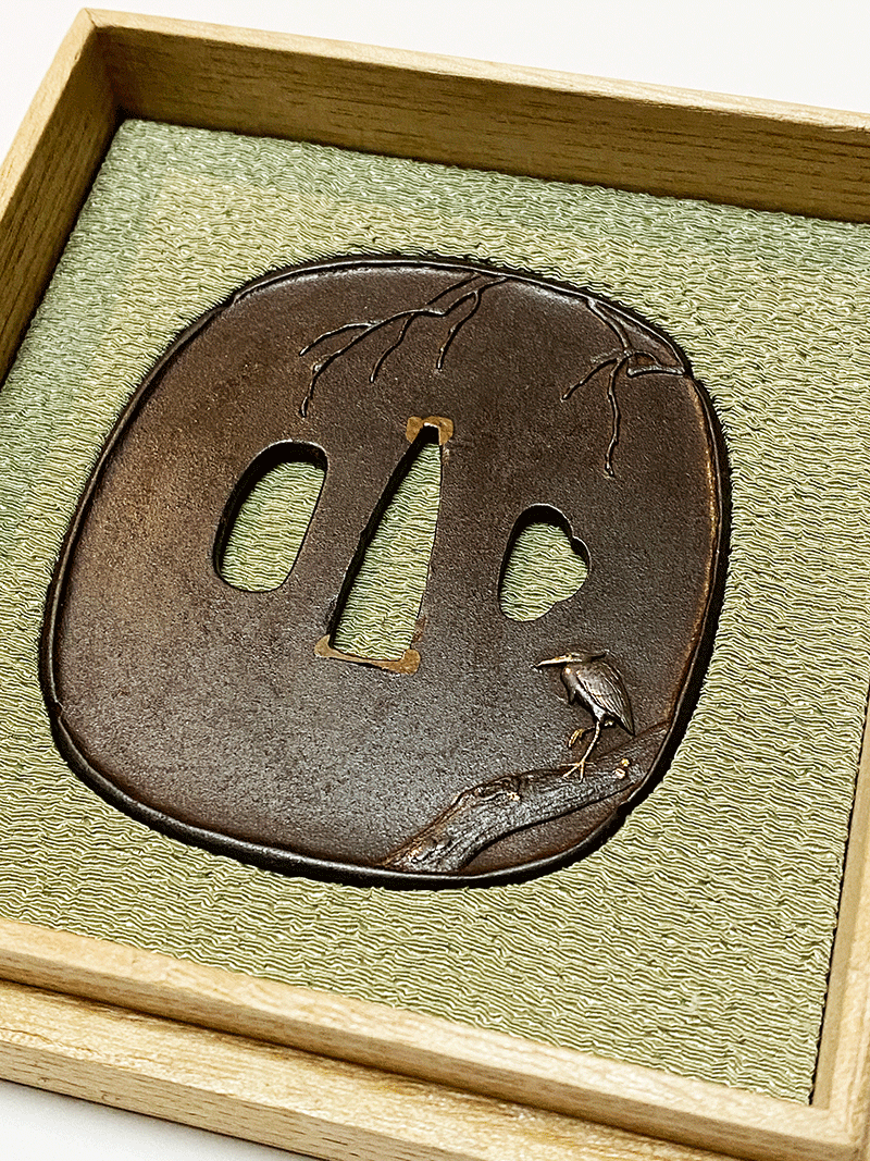 Tsuba - Tokuho - by Ichijo School - Tosogu: Hidenobu