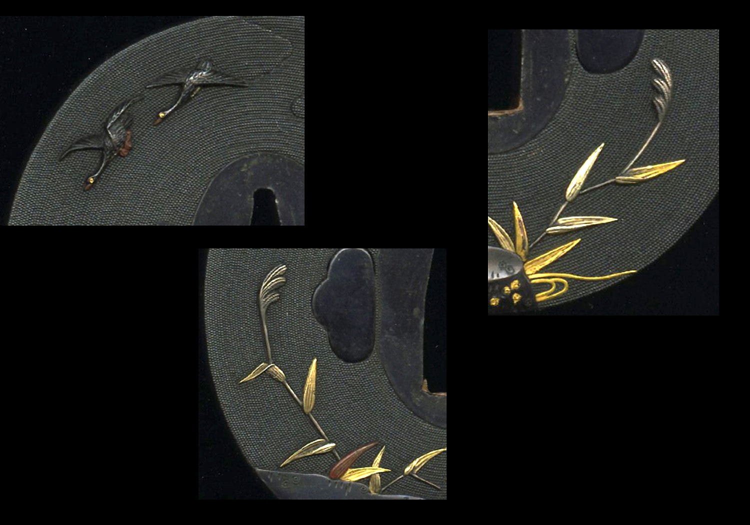 SHAKUDÔ TSUBA BY TOBARI TOMIHISA (松盛斎富久)030122 - Photo 6