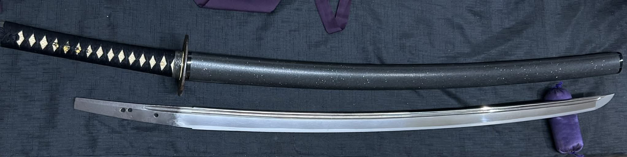 An Important Juyo Higo Hosokawa Daimyō Mitsunao Enju Katana presented to the Nagaoka family Chief Retainers of the Hosokawa - Photo 22