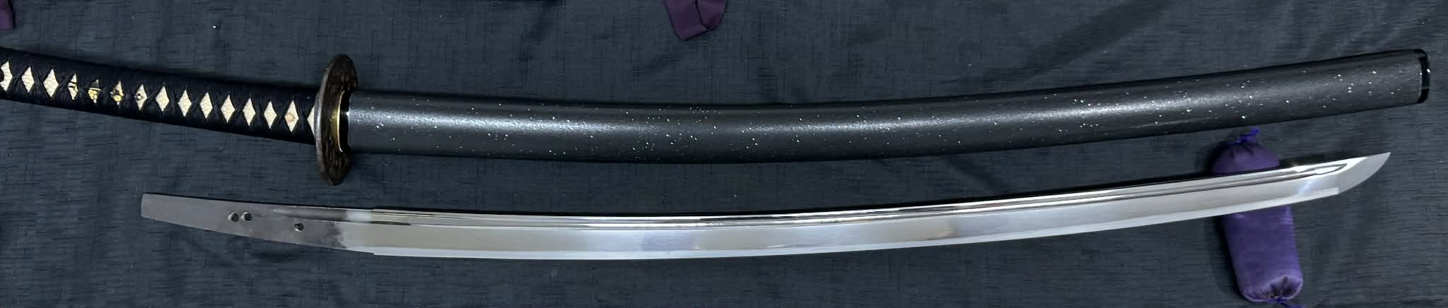 An Important Juyo Higo Hosokawa Daimyō Mitsunao Enju Katana presented to the Nagaoka family Chief Retainers of the Hosokawa - Photo 23