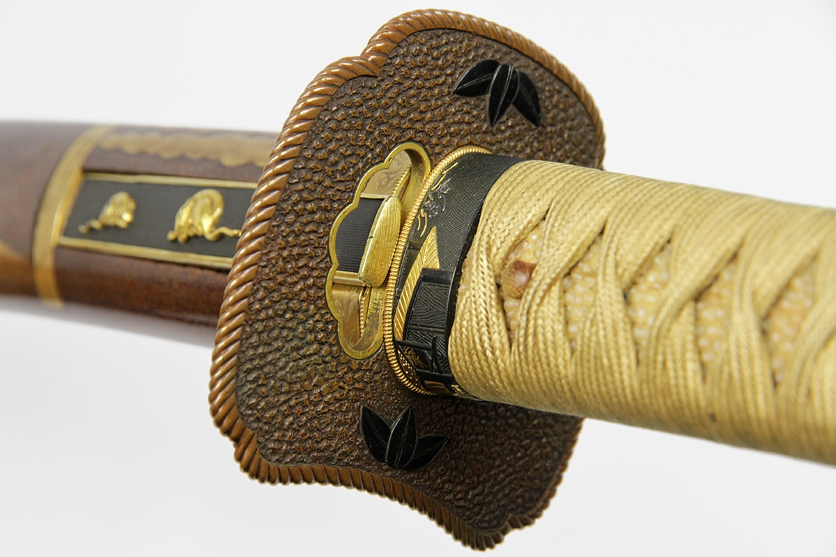 Museum grade Katana signed Kunishige with Gold Koshirae - Nihonto Art - Photo 7