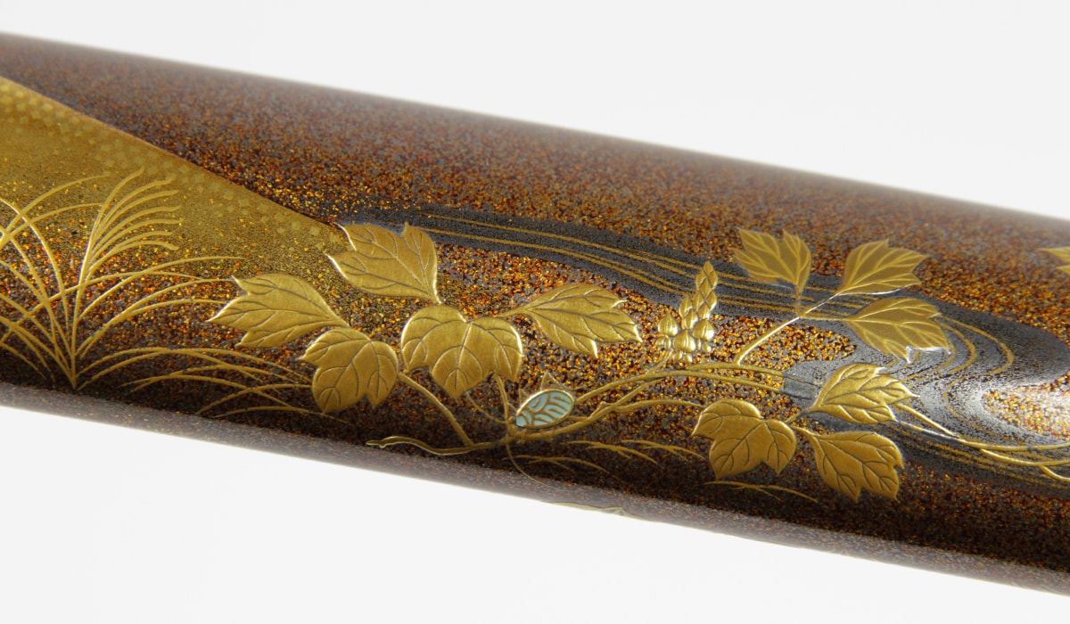 Museum grade Katana signed Kunishige with Gold Koshirae - Nihonto Art - Photo 16