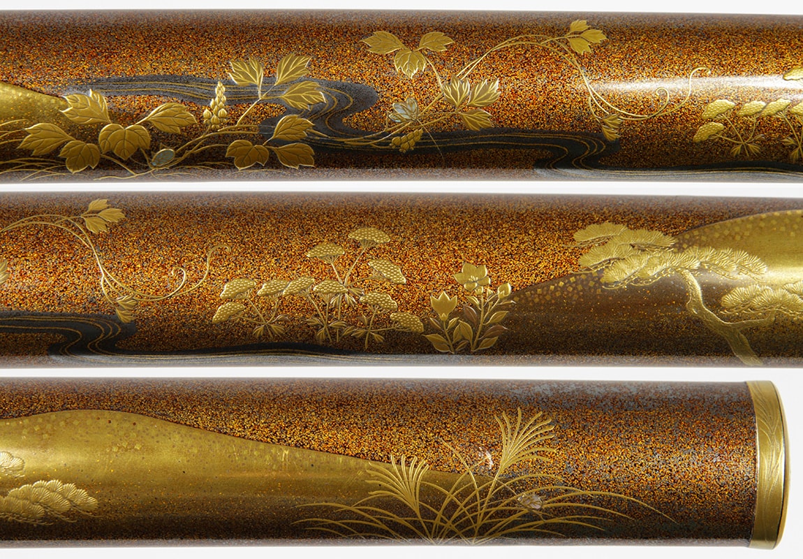 Museum grade Katana signed Kunishige with Gold Koshirae - Nihonto Art - Photo 14