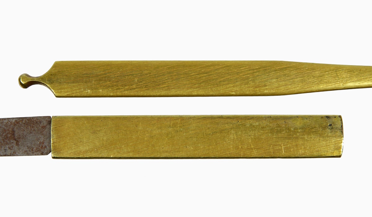 Museum grade Katana signed Kunishige with Gold Koshirae - Nihonto Art - Photo 26
