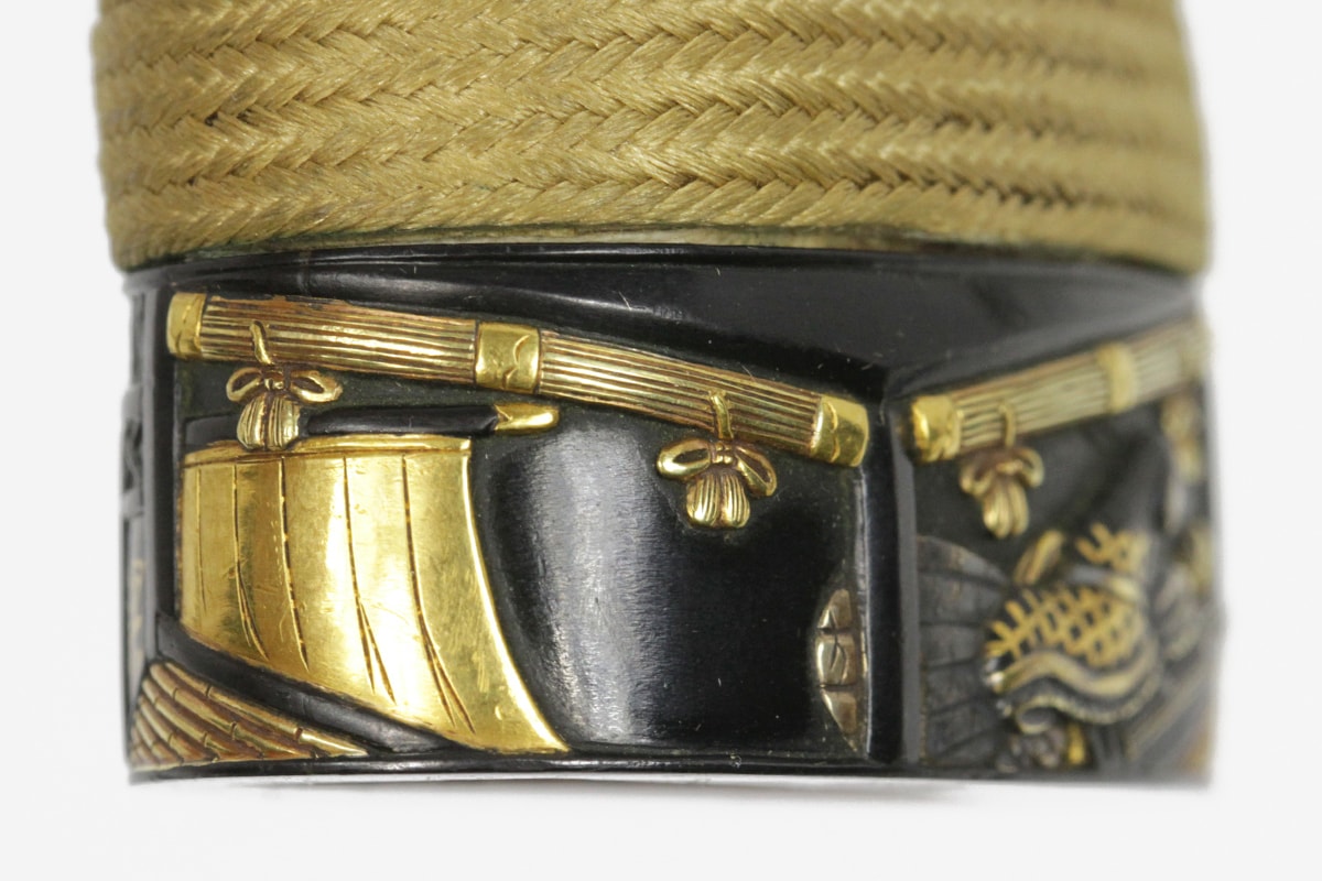 Museum grade Katana signed Kunishige with Gold Koshirae - Nihonto Art - Photo 39