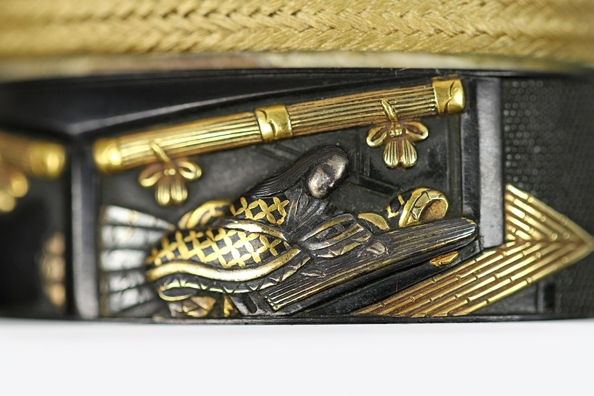 Museum grade Katana signed Kunishige with Gold Koshirae - Nihonto Art - Photo 40