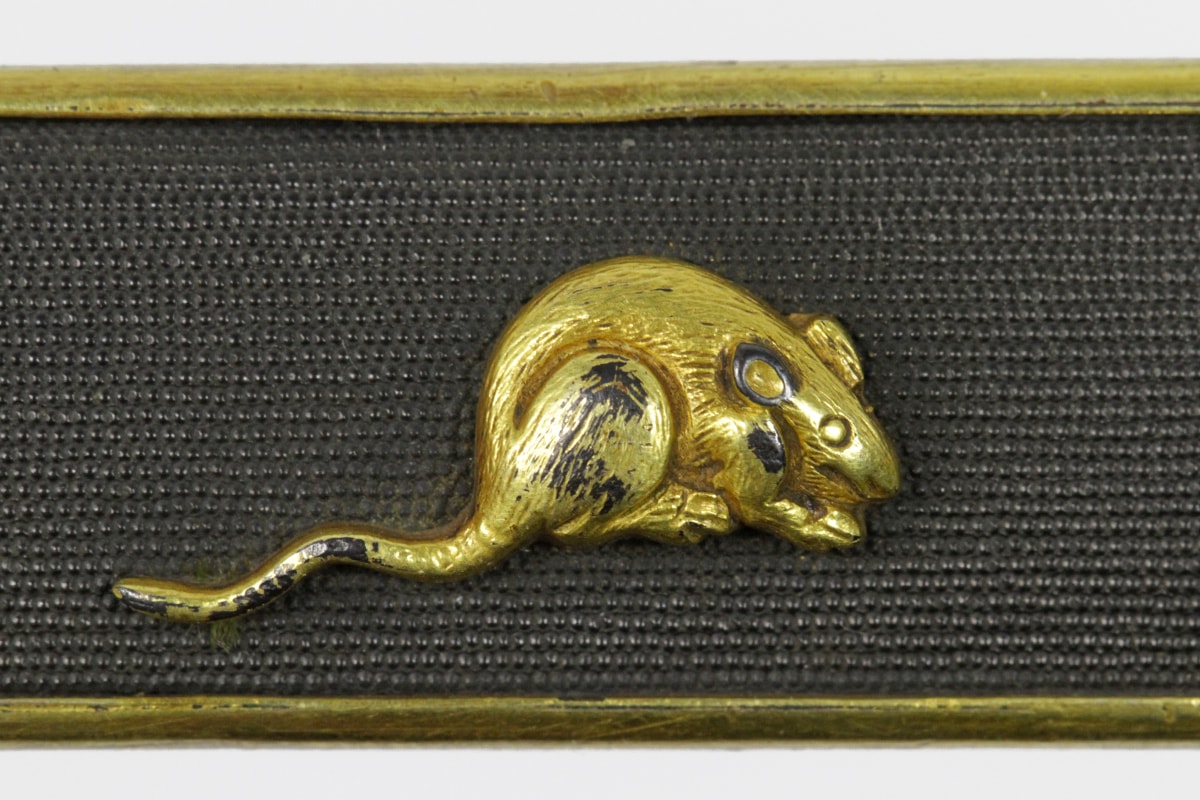 Museum grade Katana signed Kunishige with Gold Koshirae - Nihonto Art - Photo 30
