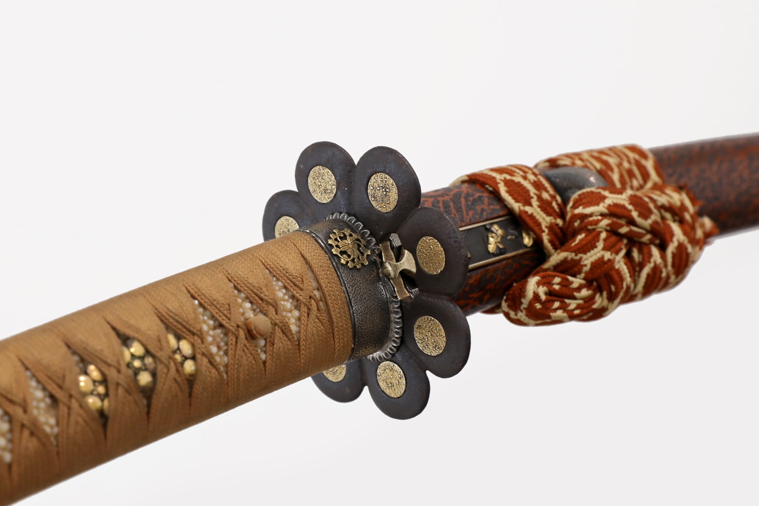 A kamakura Ayanokoji school Katana with remnants of a test cut and kirikomi - Photo 4