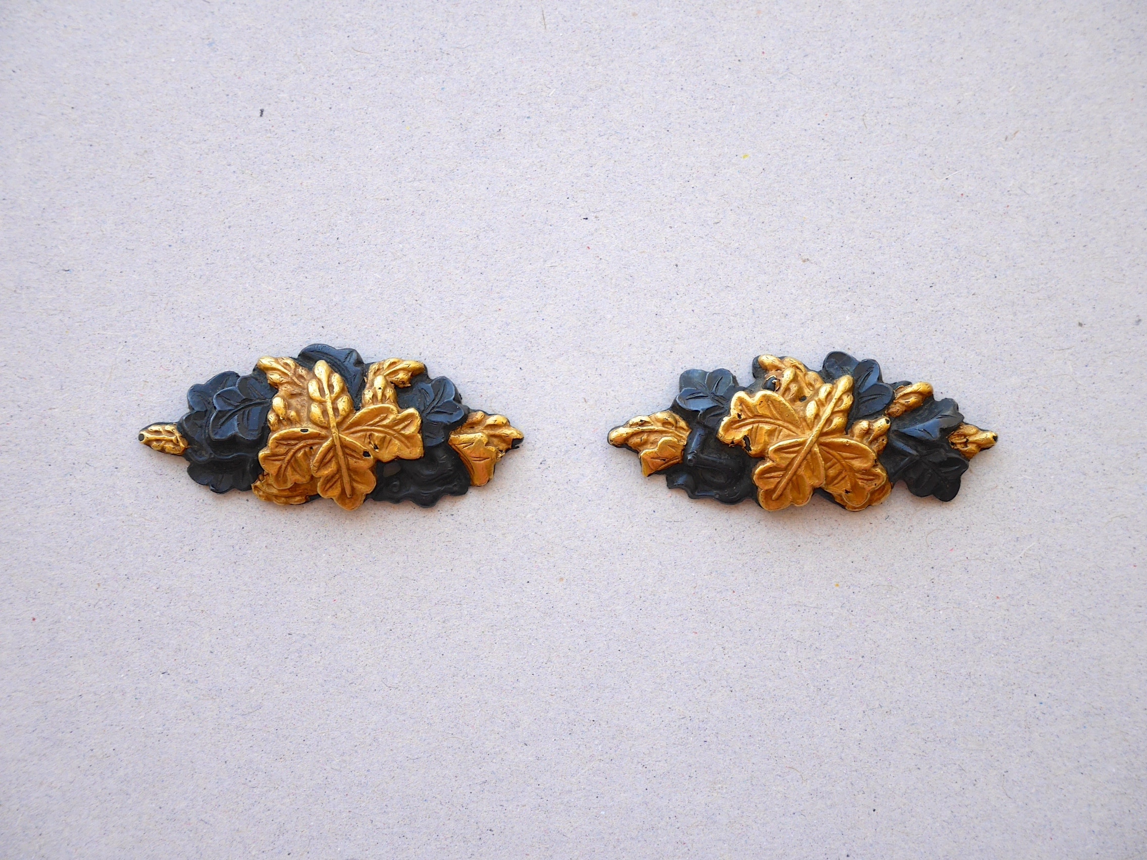 JT578 花桐図目貫