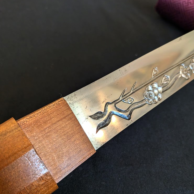 O-dampira by Nobukuni Shigenori with horimono - Photo 21