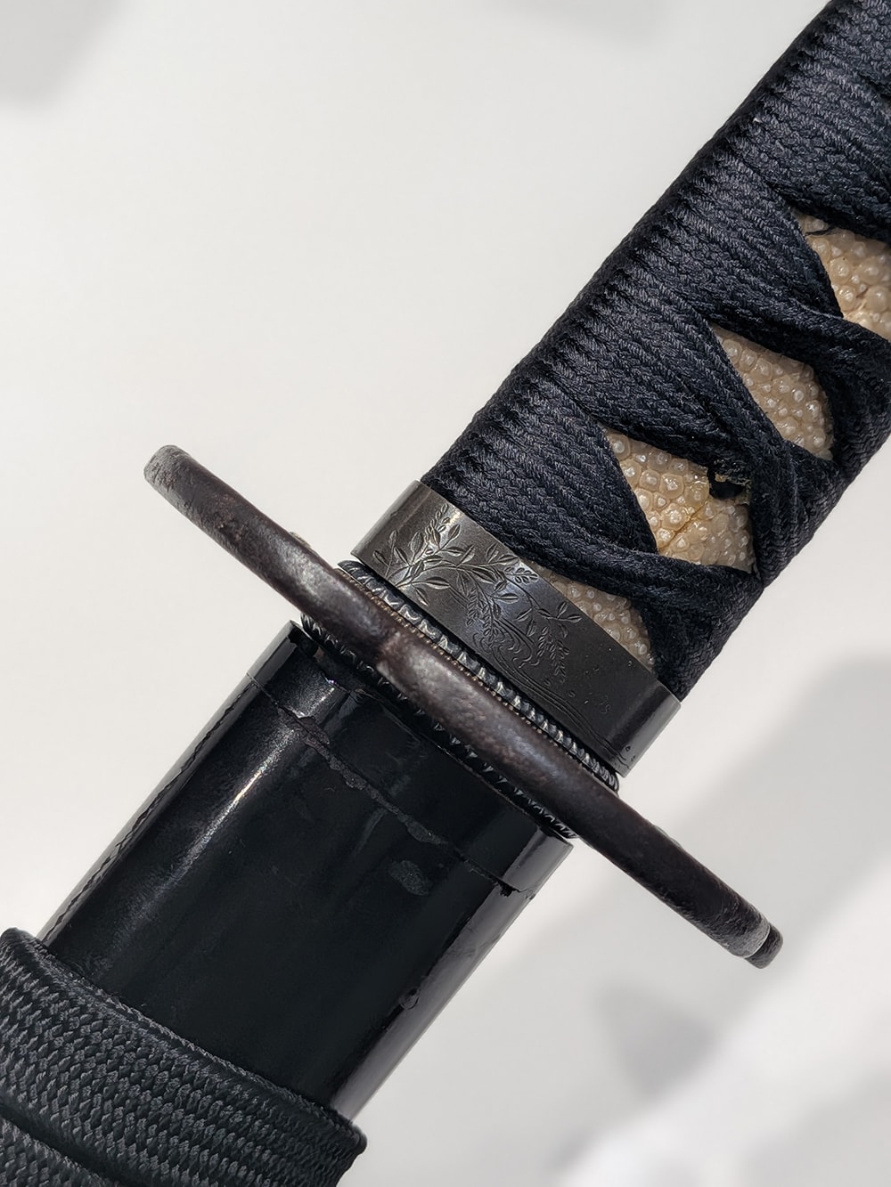 Rai Norimichi Katana in Shirasaya with Buke-Zukuri Koshirae - Photo 6