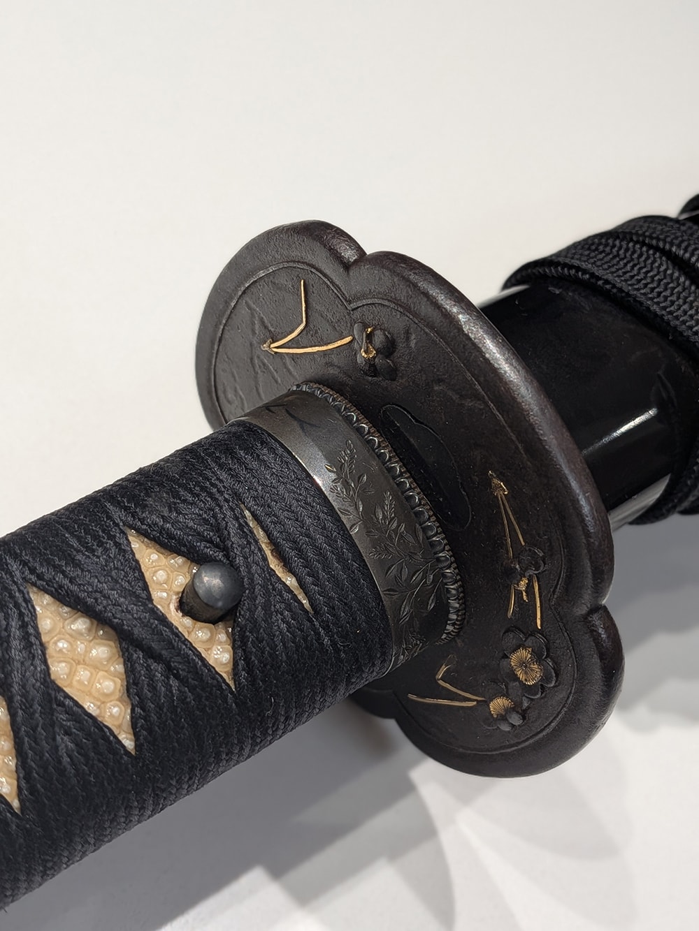 Rai Norimichi Katana in Shirasaya with Buke-Zukuri Koshirae - Photo 8