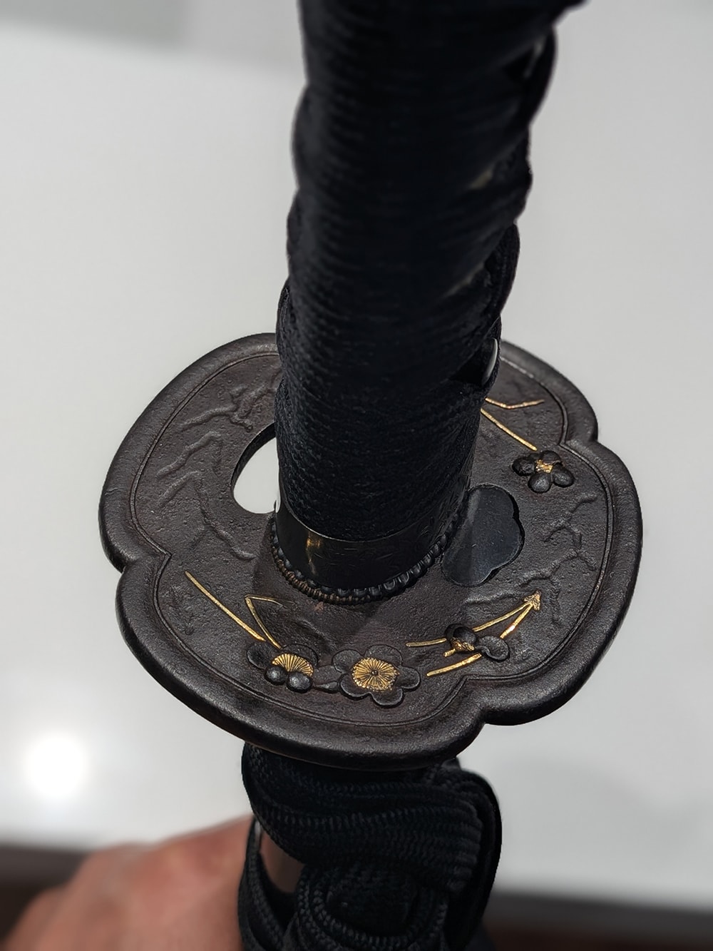 Rai Norimichi Katana in Shirasaya with Buke-Zukuri Koshirae - Photo 12