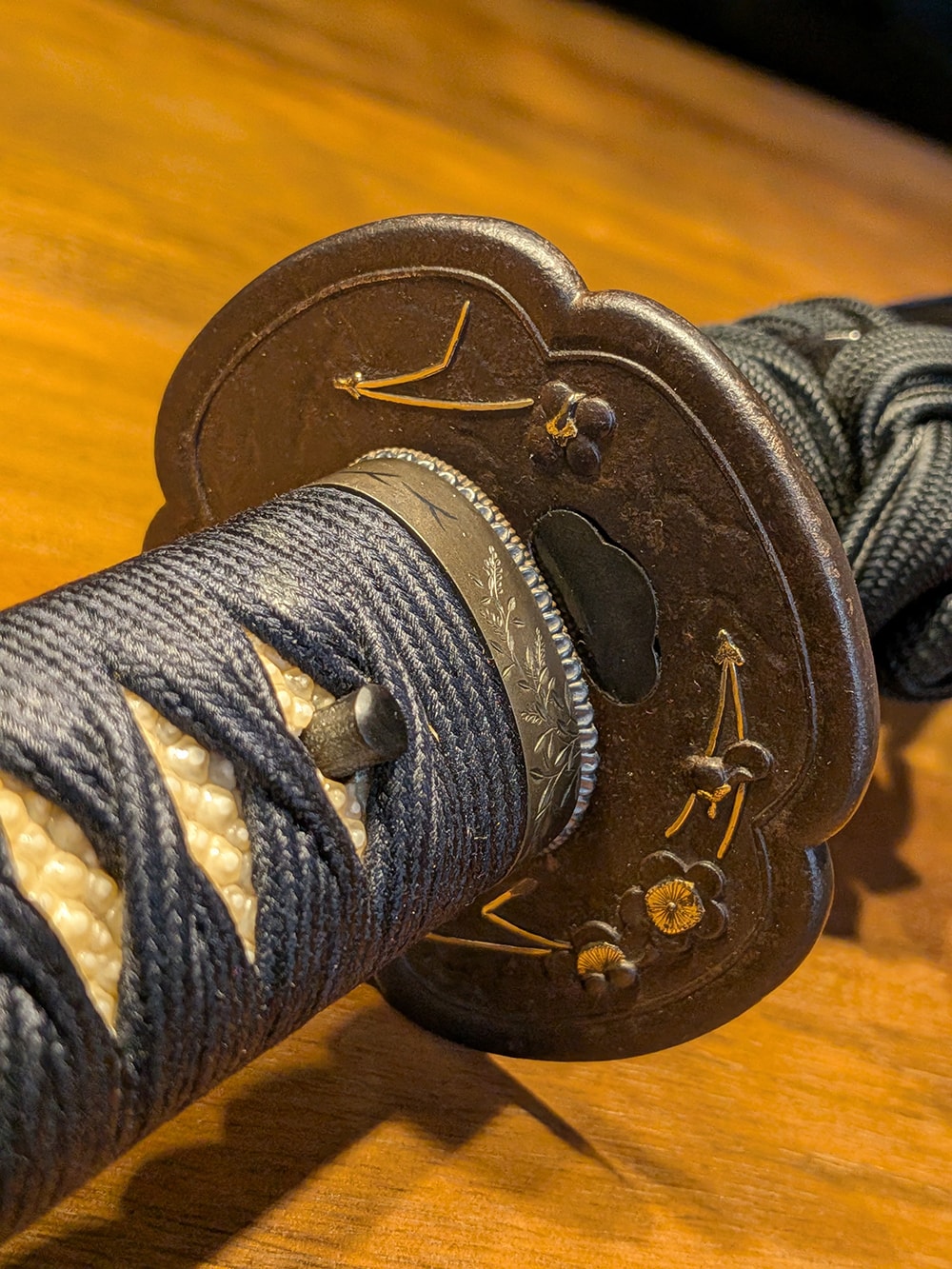 Rai Norimichi Katana in Shirasaya with Buke-Zukuri Koshirae - Photo 38