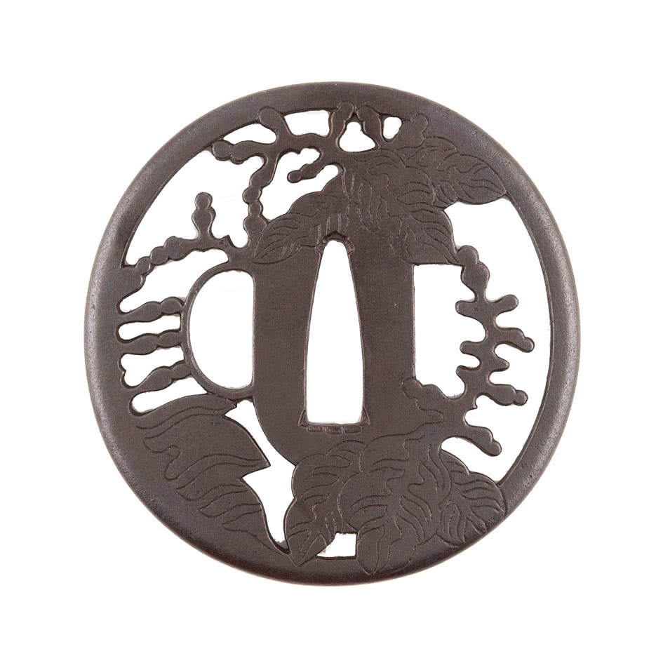 Tsuba, Hayashi Matahei, Kiri