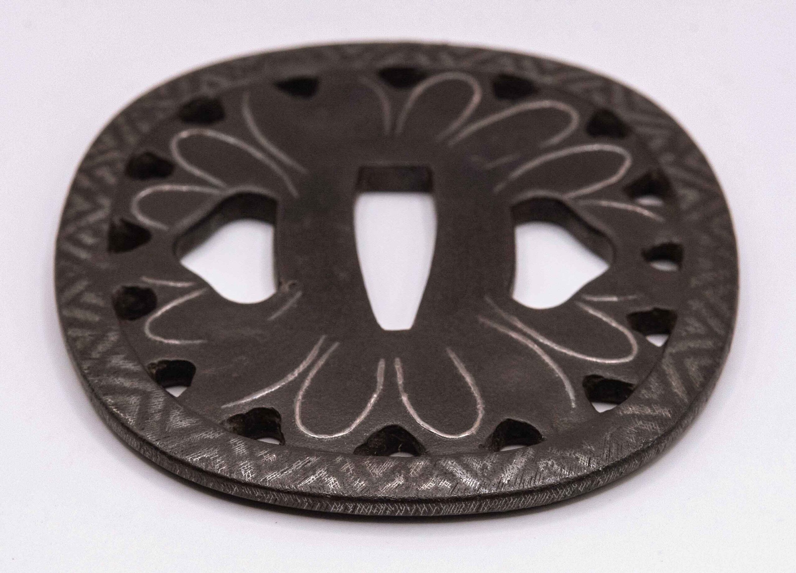Tsuba, Higo Jingo, Kiku - Photo 7