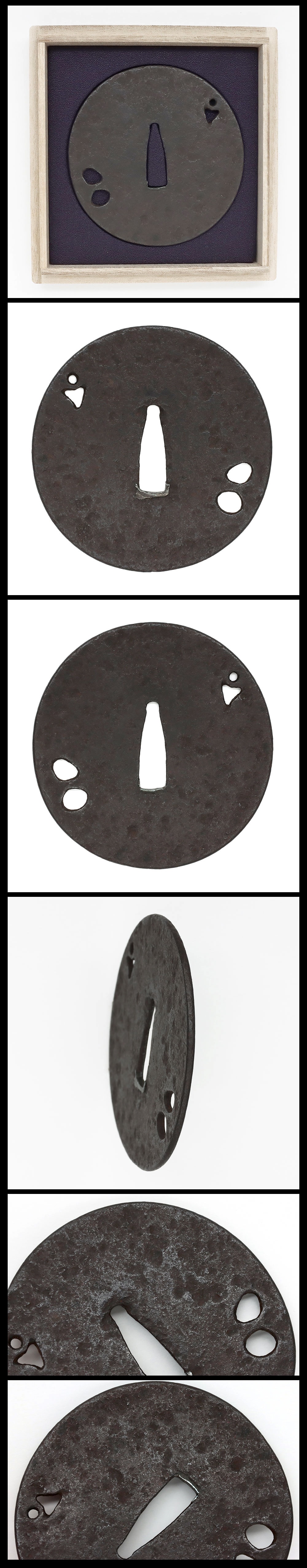 Tsuba:Mumei(unsigned)(Ko-Tosho)(NBTHK Tokubetsu Hozon Tosogu)