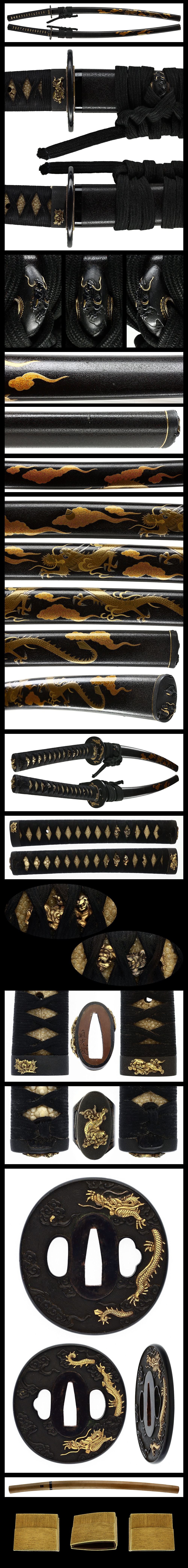 Wakizashi: Mumei (attributed to Hatakeda Sanemori)e (43rd NBTHK Juyo Token) - Photo 4