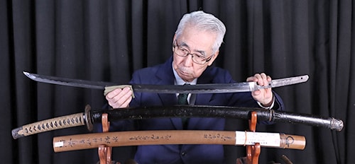Katana: Yokoyama Kaganosuke Fujiwara Sukenaga (NBTHK Tokubetsu Hozon Token) - Photo 8