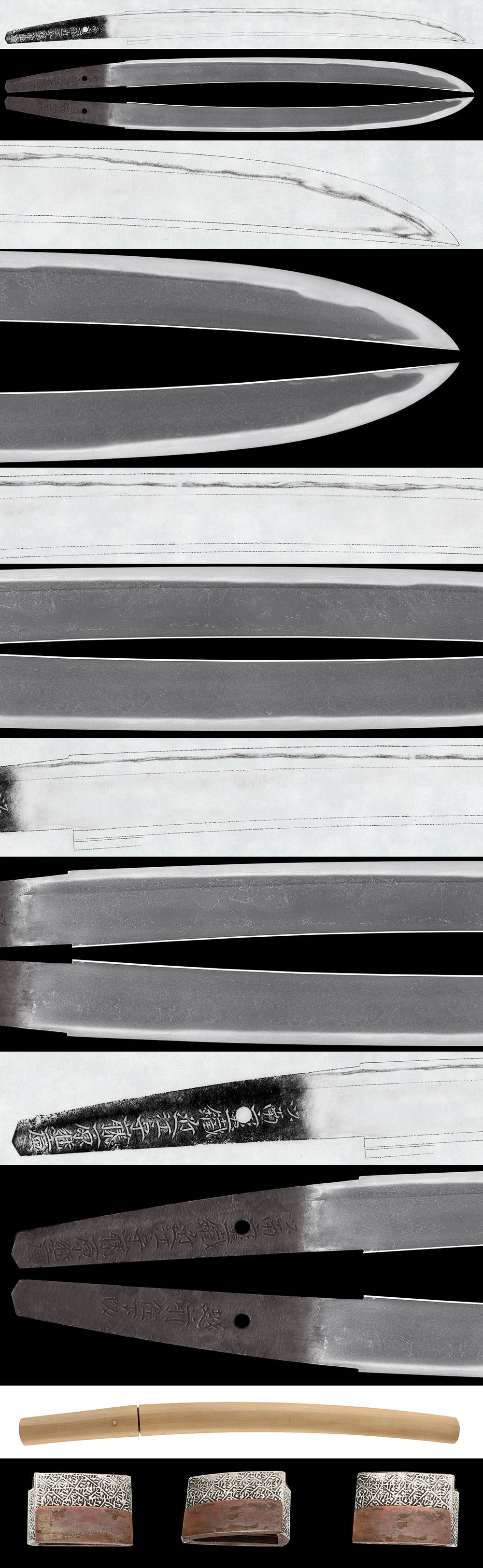Wakizashi: Motte Namban Tetsu Omi Kami Fujiwara Tsuguhiro Echizen Ju Shimosaka(NBTHK Tokubetsu Hozon Token) - Photo 2