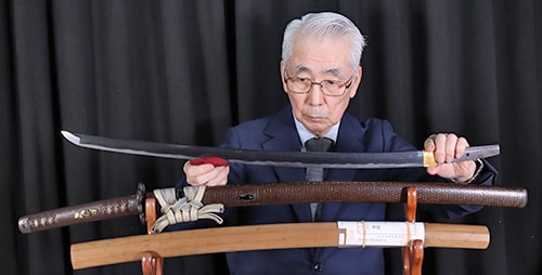 Katana:Mumei (attributed to Den Ayakoji)(NBTHK Tokubetsu Hozon Token)(Koshirae: NBTHK Tokubetsu Kicho Tosogu) - Photo 8