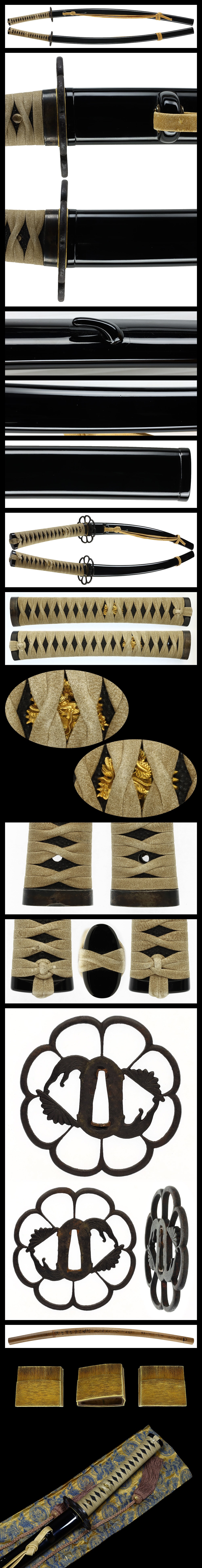 Katana: Bishu Nakaji Ju Moritsugu Saku (16th NBTHK Juyo Token) - Photo 4