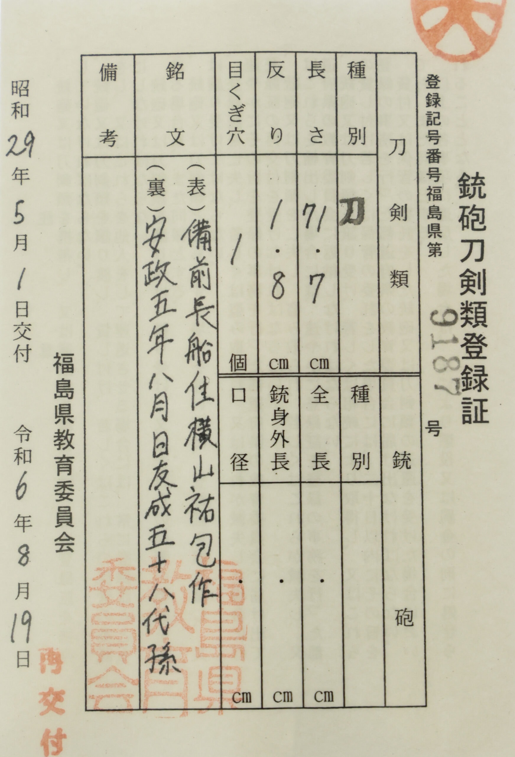 Bakumatsu Antique Katana Signed by Sukekane | Samurai Museum Shop - Photo 25
