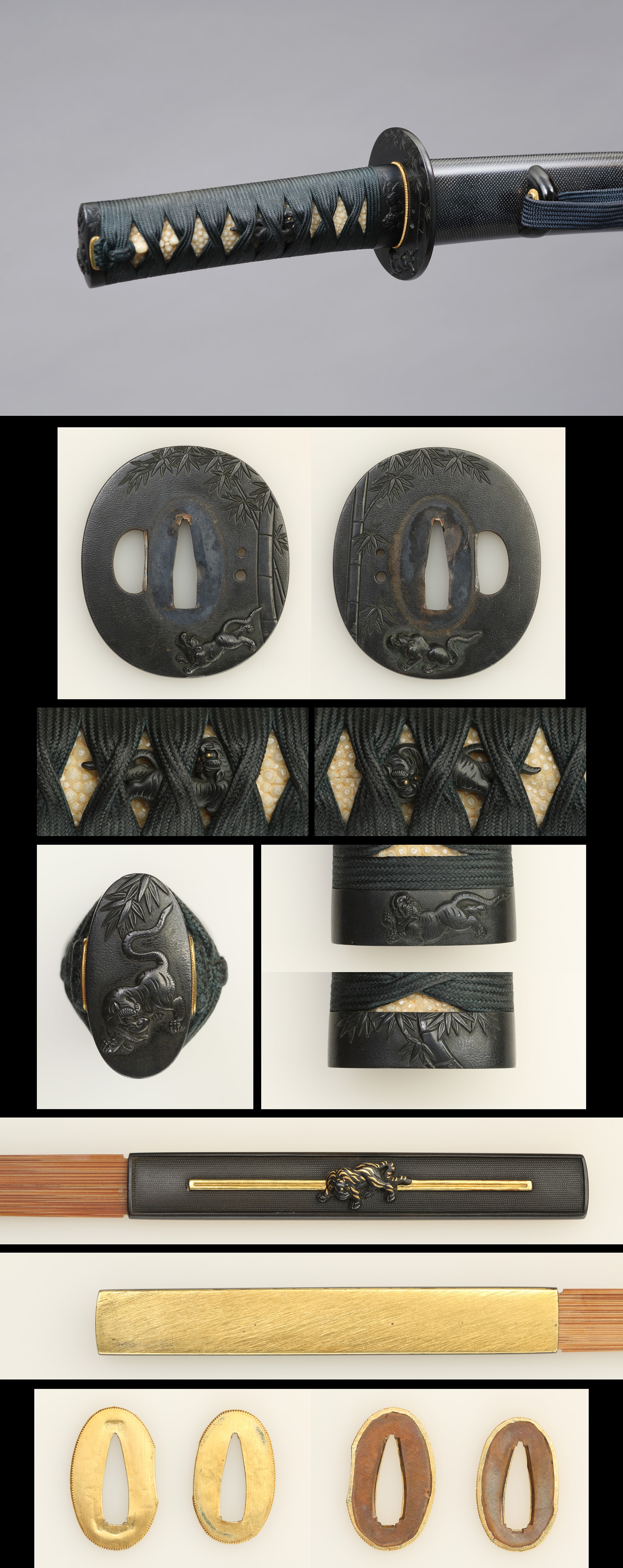 脇差 白鞘入り 拵付き - Photo 6