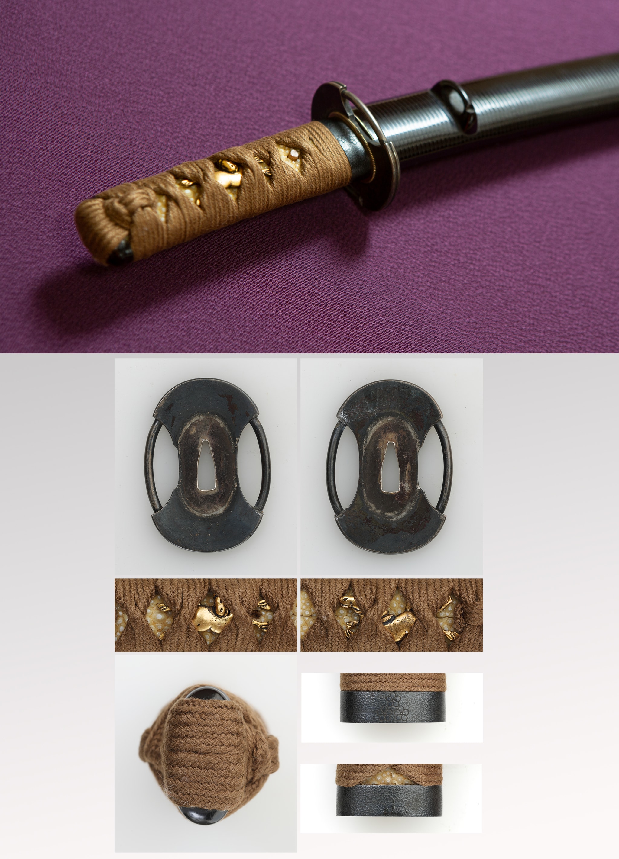 雛刀 白鞘入り 拵付き - Photo 6