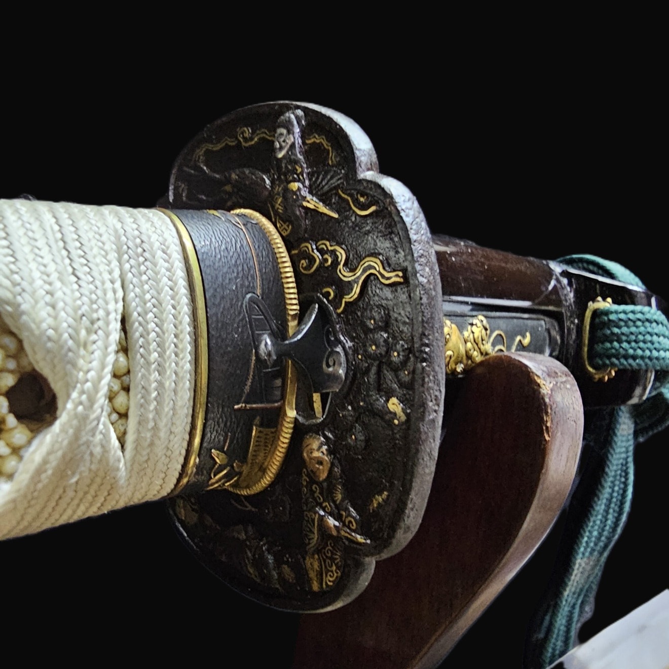 01-3014 薩摩国平正良(白鞘付)脇差(日刀保・特別保存) - Photo 4