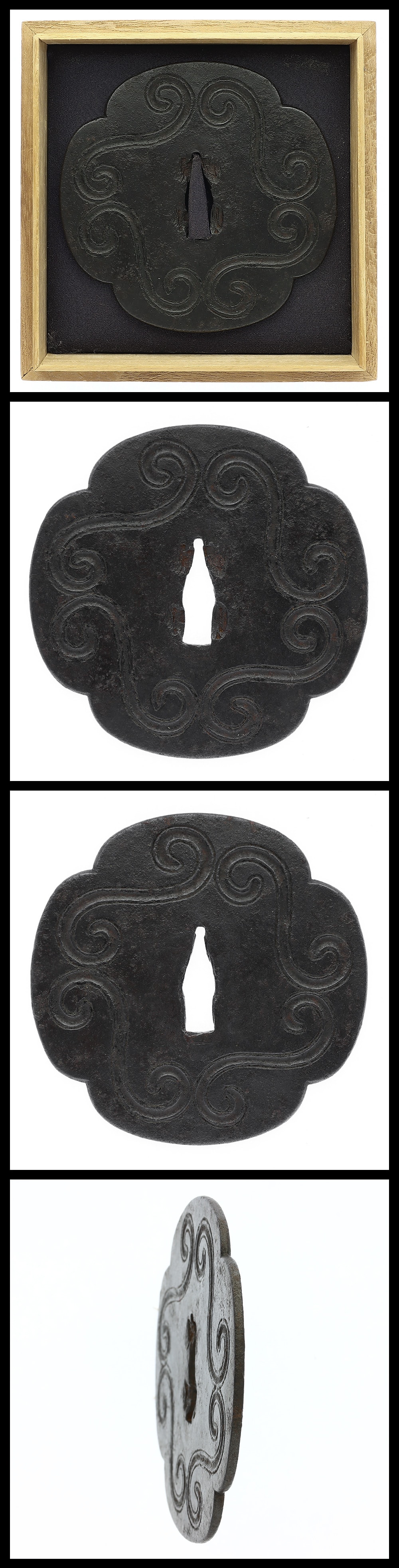 Tsuba: Unsigned(Kamakura)(NBTHK Hozon Tosogu)