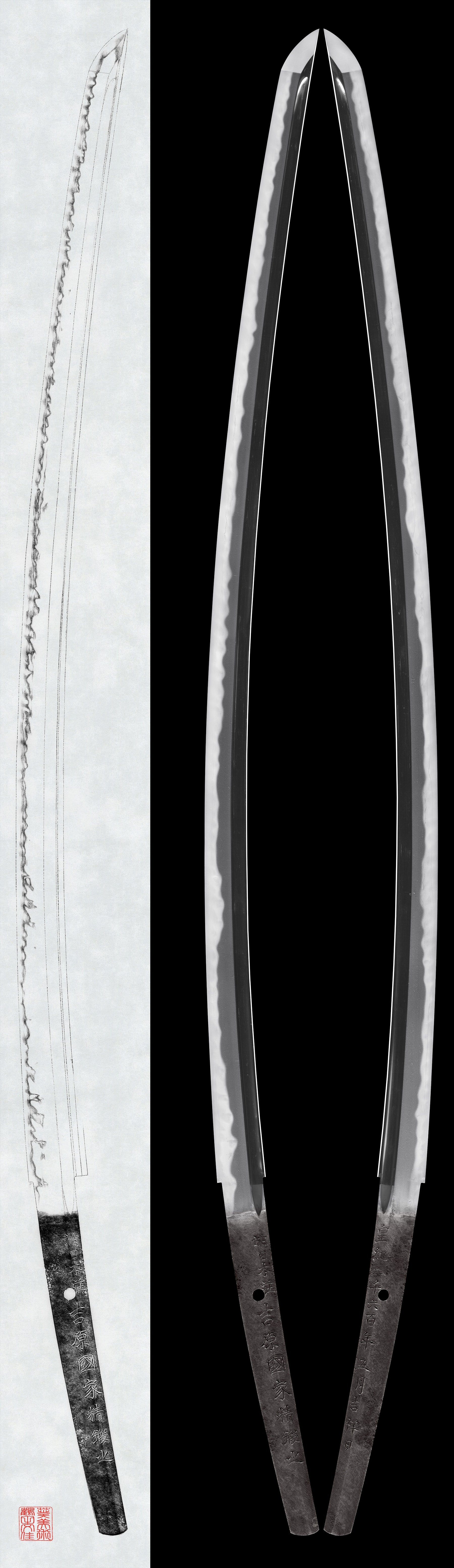 Katana:Oite Nihon-so Yoshiwara Kuniie Seitan(NBTHK Hozon Token)