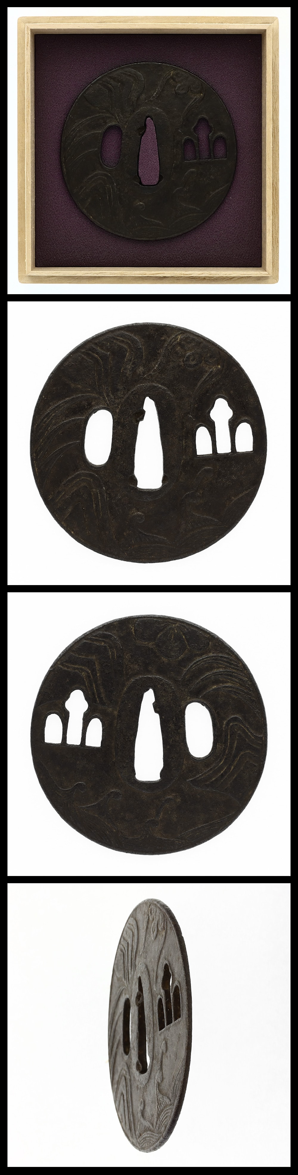 Tsuba:Mumei(unsigned)(Kamakura)(NBTHK Tokubetsu Hozon)