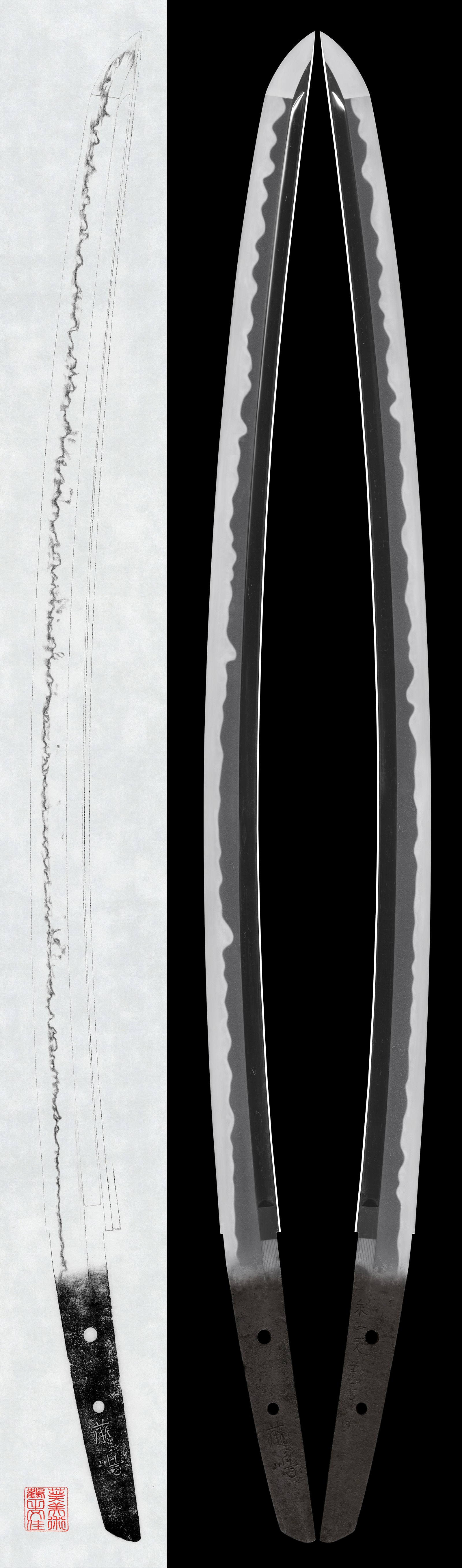 Wakizashi: Fujishima Eisho Gan-nen San Gatsu Hi(NBTHK Tokubetsu Hozon Token)