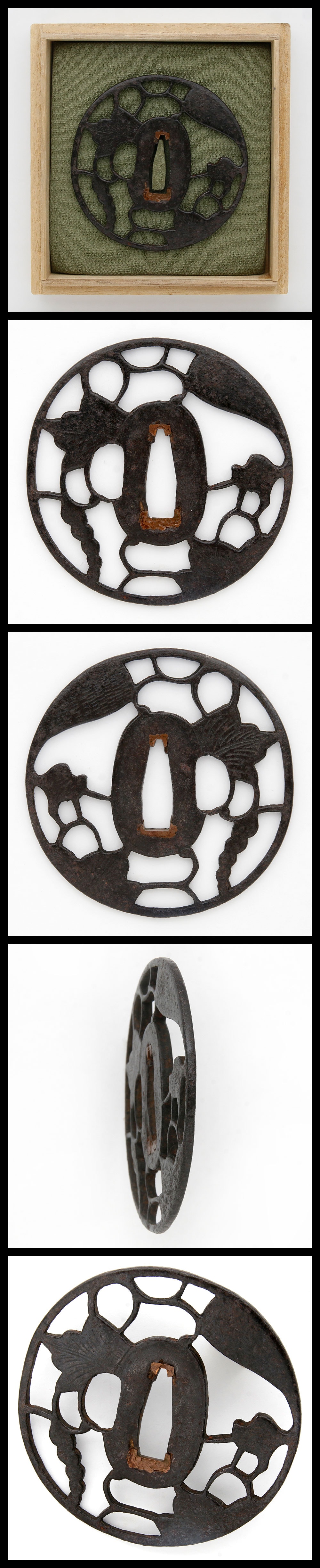 Tsuba:Mumei (Ko Shoami)(NBTHK Hozon Tosogu)