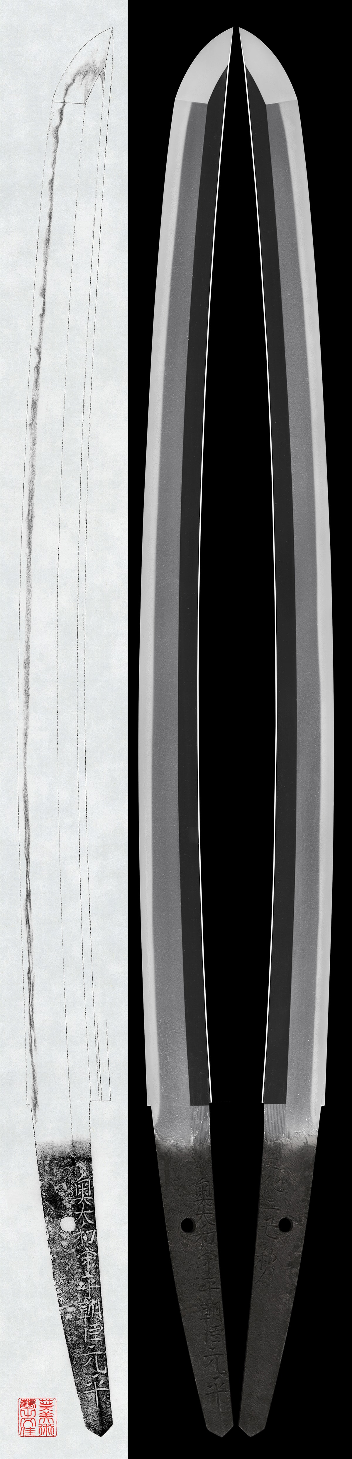 Wakizashi: Oku Yamato Kami Taira Ason Motohira(NBTHK Tokubetsu Hozon Token)