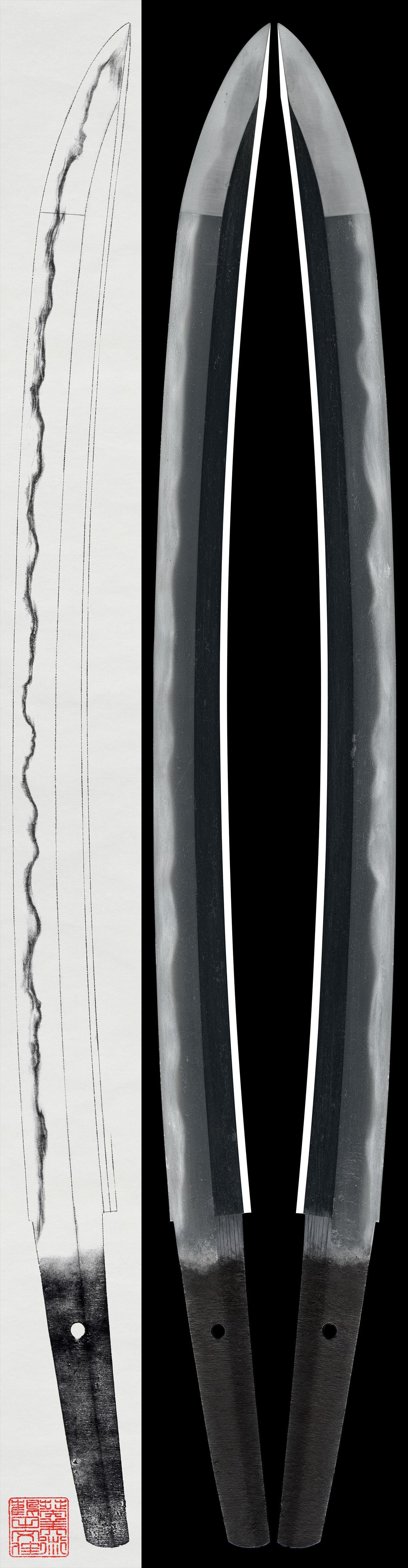 Wakizashi: Mumei(Unsigned)(guaranteed: NBTHK Hozon Token)