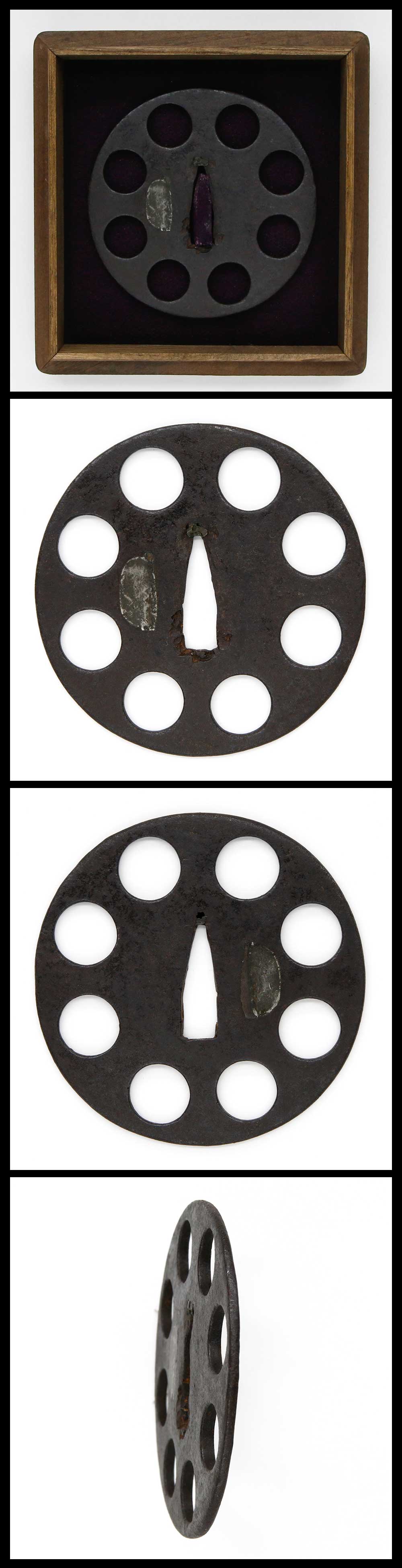 Tsuba: mumei (Kacchushi)(NBTHK Hozon Tosogu)