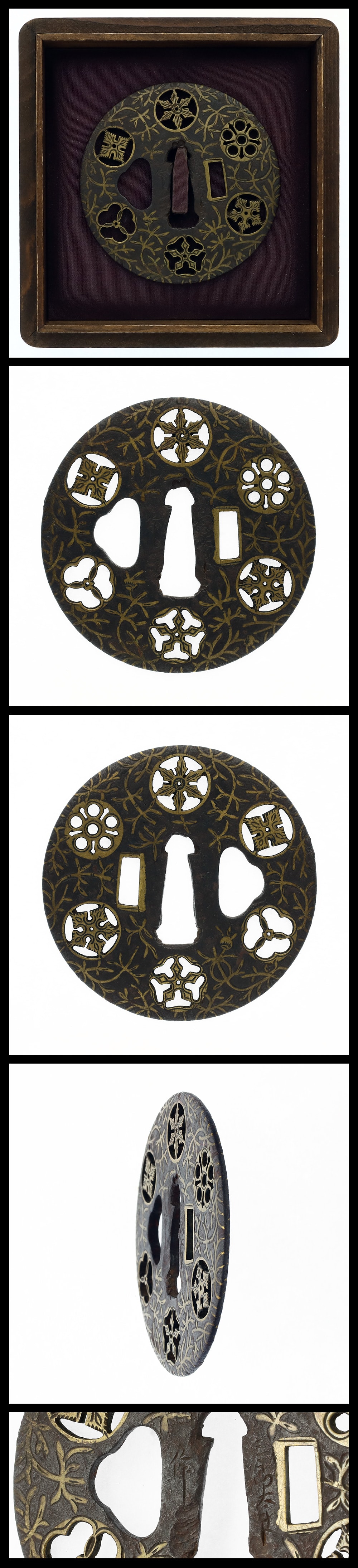 Tsuba: Saburōdayū(NBTHK Hozon Tosogu)