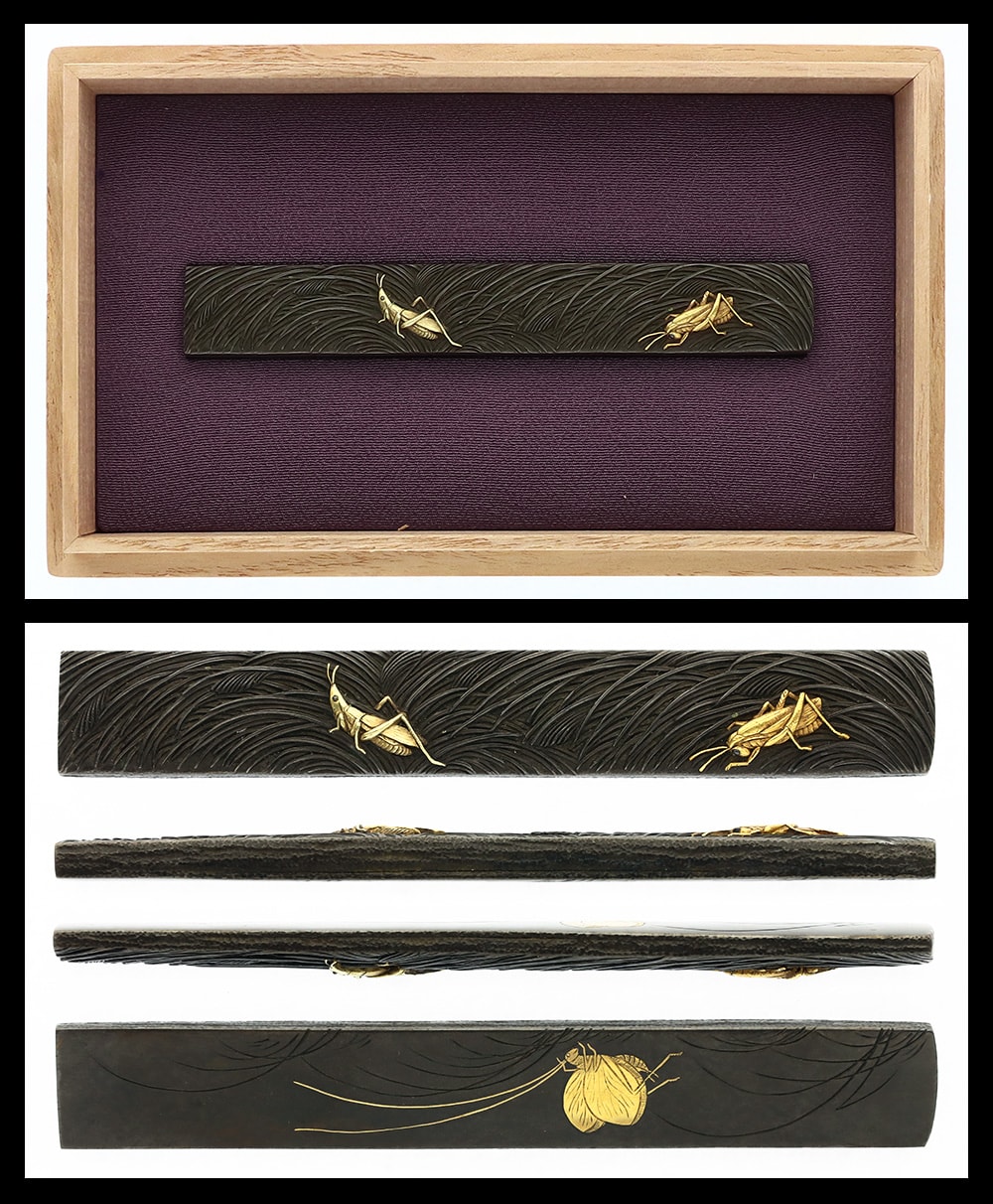 by Kaga-kinko School - Tokubetsu Hozon Kozuka, Mumei (Unsigned), Attributed to Kaga Kinko