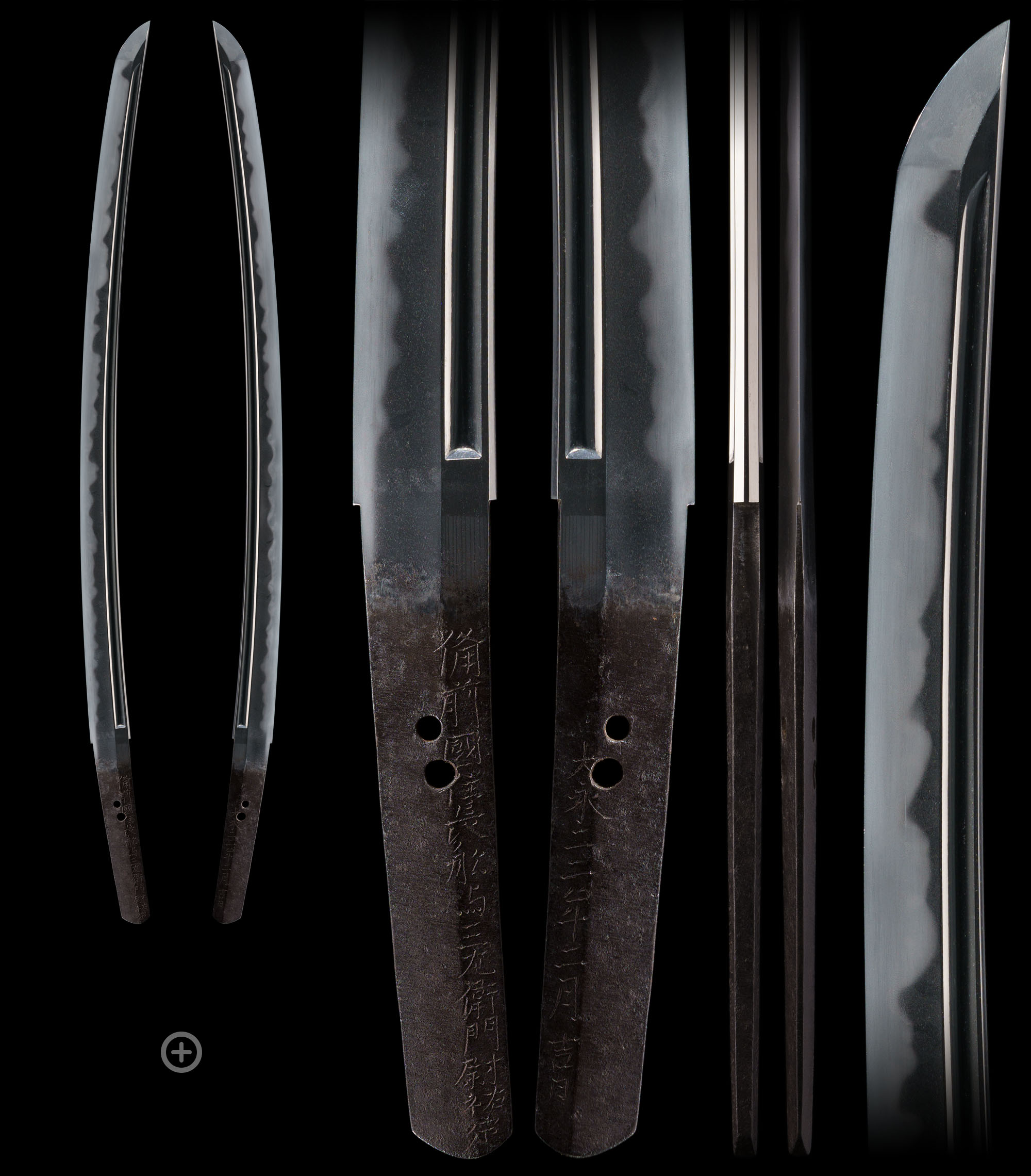 脇指 備前国長舩与三左衛門尉祐定 大永二二年二月吉日