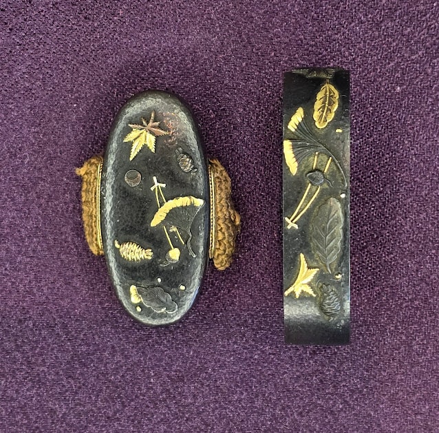 Autumn leaves Fuchi Kashira
