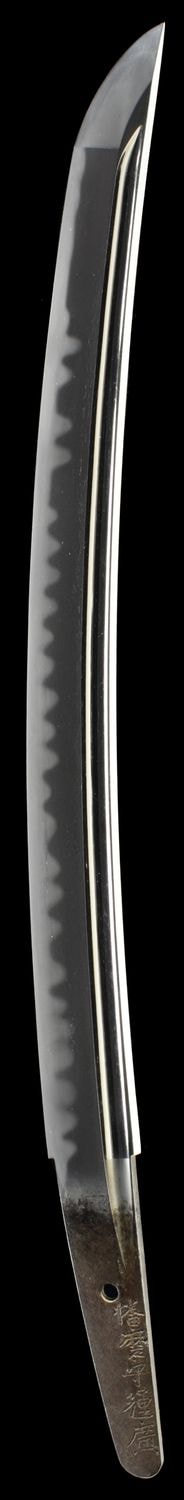 Wakizashi - Tokuho - by Aki Teruhiro School - Harima no kami Teruhiro (Wazamono)