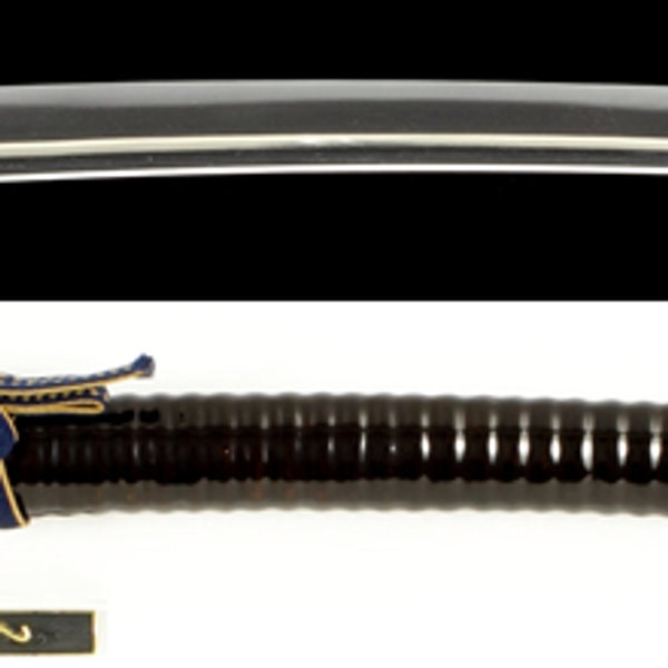 Wakizashi - by Hizen Tadayoshi - Hizen Kuni Junin Tadayoshi