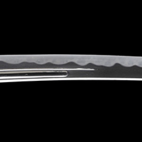 Wakizashi - by Yokoyama Sukeharu - Hirazukuri Wakizashi: Sukeharu - Biyo Osafune ju Sukeharu Kimibanzai