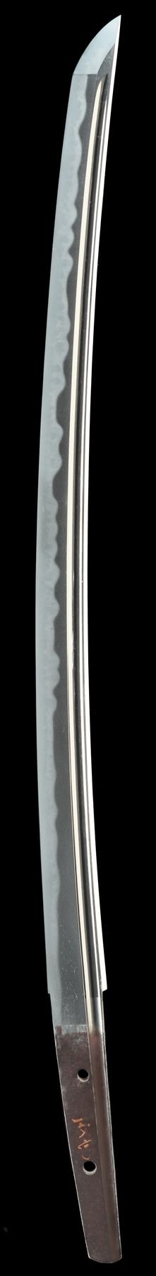 脇差 金粉銘 一文字 本阿(花押) Wakizashi: Kinpun-mei. Ichimonji / Hon-a(Kao)