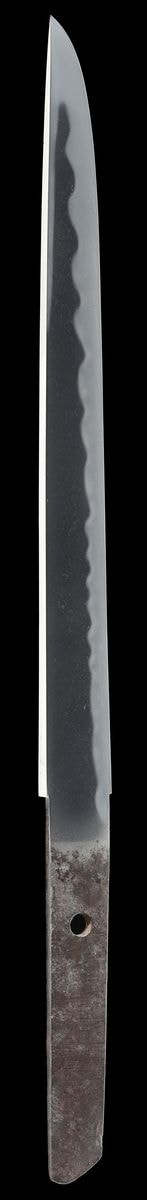 Tanto - Tokuho - by Fujishima School - Tanto (Yoroi-doshi): Fujishima Tomoshige