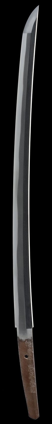 Wakizashi: Harima no Kami Fujiwara no Tadakuni (1st Gen.) - Nanban Gitae wo Motte Tsukuru