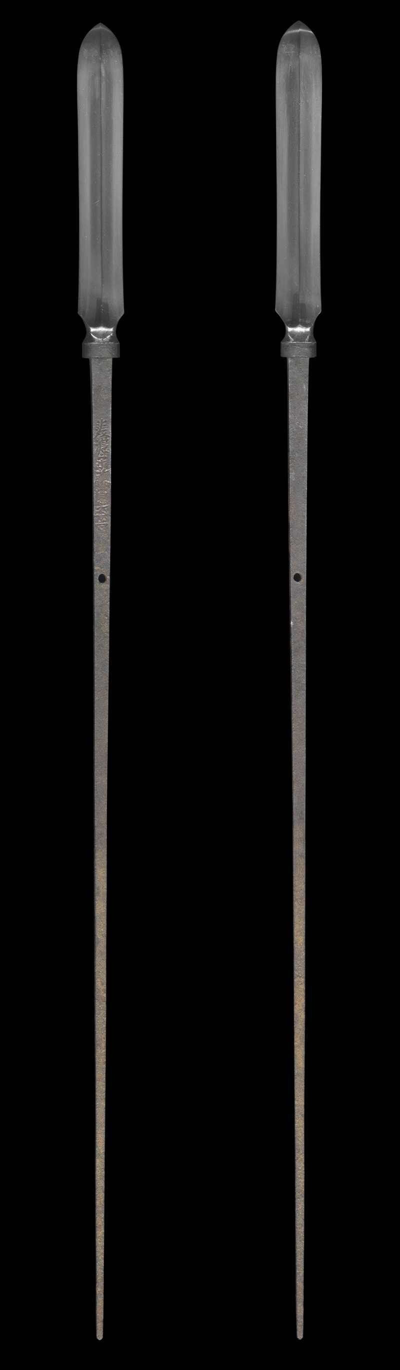 Yari - Hozon - by Owari Masatsune - Mino no Kami Fujiwara Masatsune (3rd Gen.)